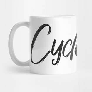 Cyclepath For Cycling Lovers A Simple Funny Word Mug